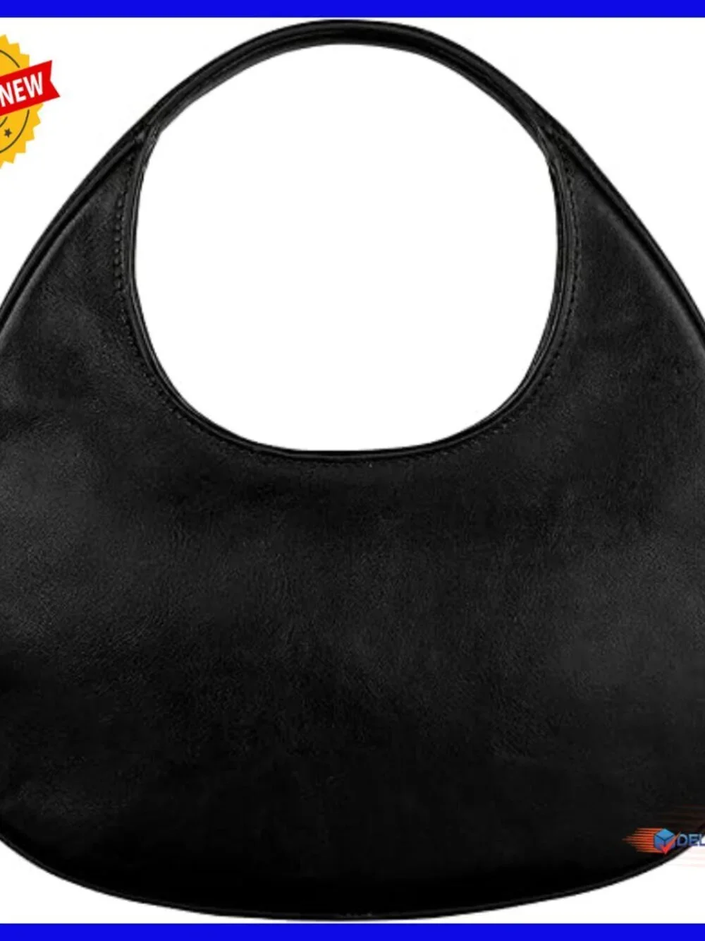 Full Grain Leather Handbag Hobo Top Handle Tote Small Purse